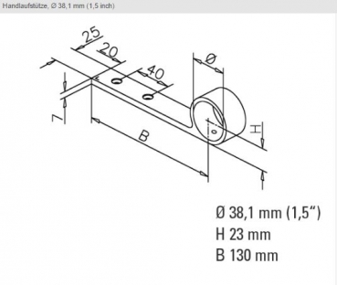 Preview: Handlaufstuetze Modell 105 maße 38,1mm.jpg